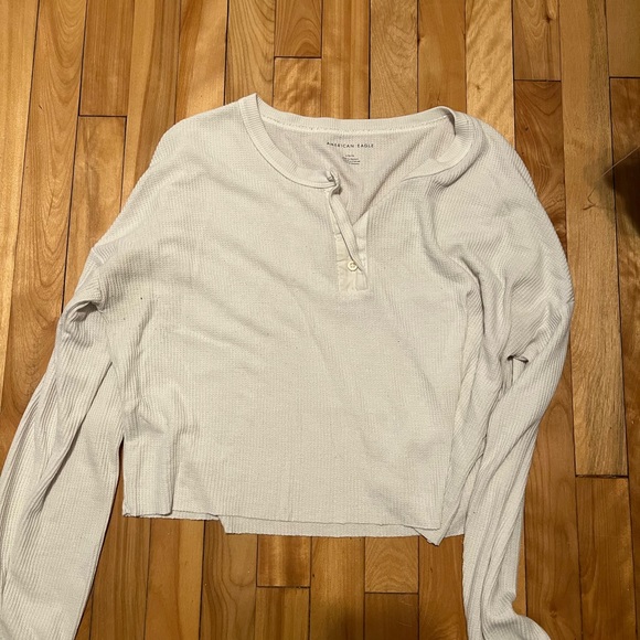 American Eagle Waffle Knit Longsleeve - Picture 1 of 1